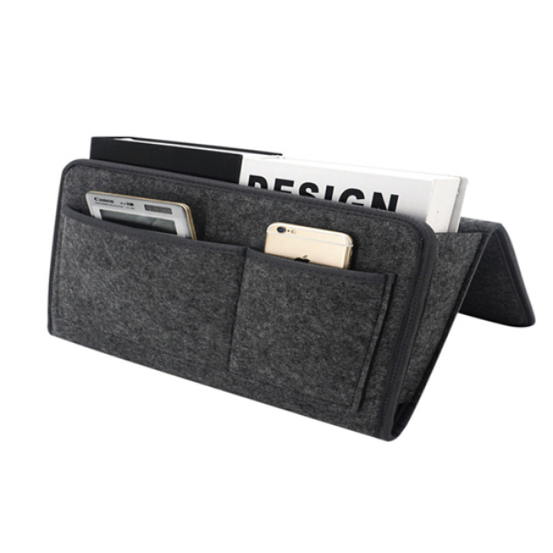 Bedside Organizer Caddy Large Size 34 x 24 Cm 6 Colors